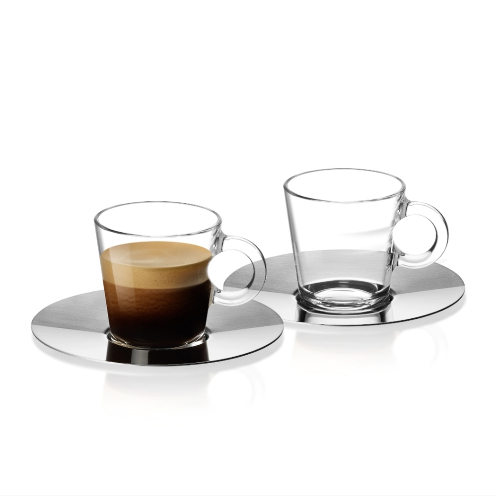 Nespresso View Espresso Cups and Saucers - Set of Two